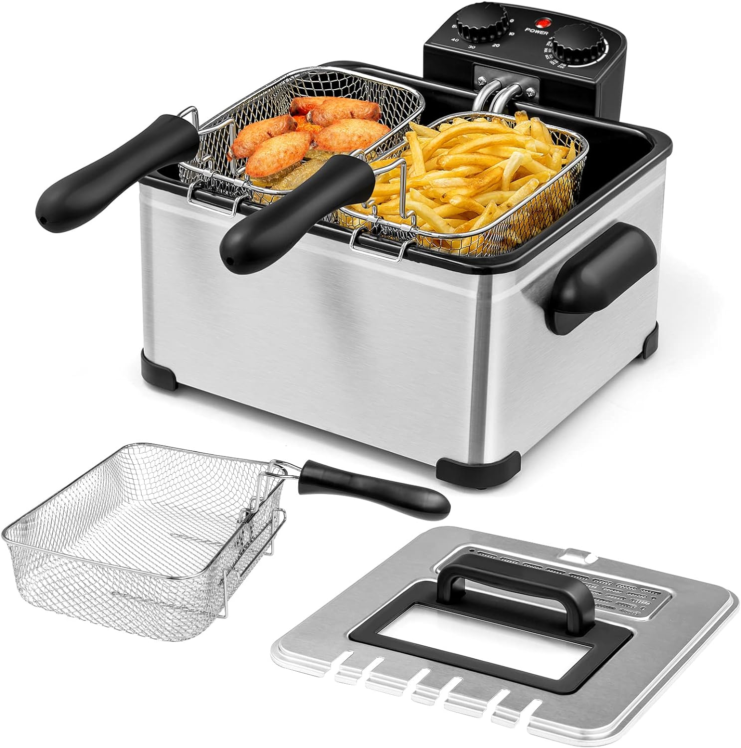 Freidora Eléctrica de 5 Litros Royal RFEA-500SL ROYAL