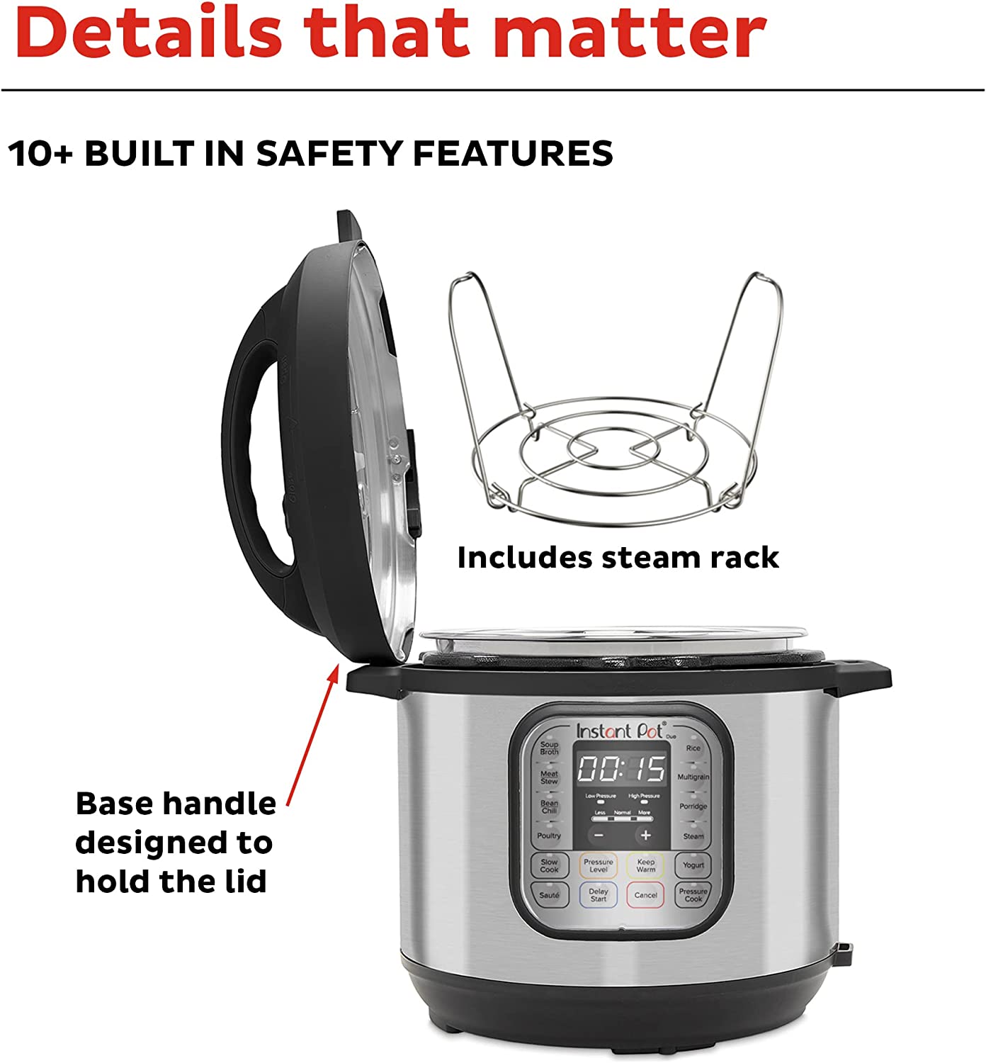 Olla Multifuncional 7en1 6QT DUO60 Instant Pot INSTANT POT