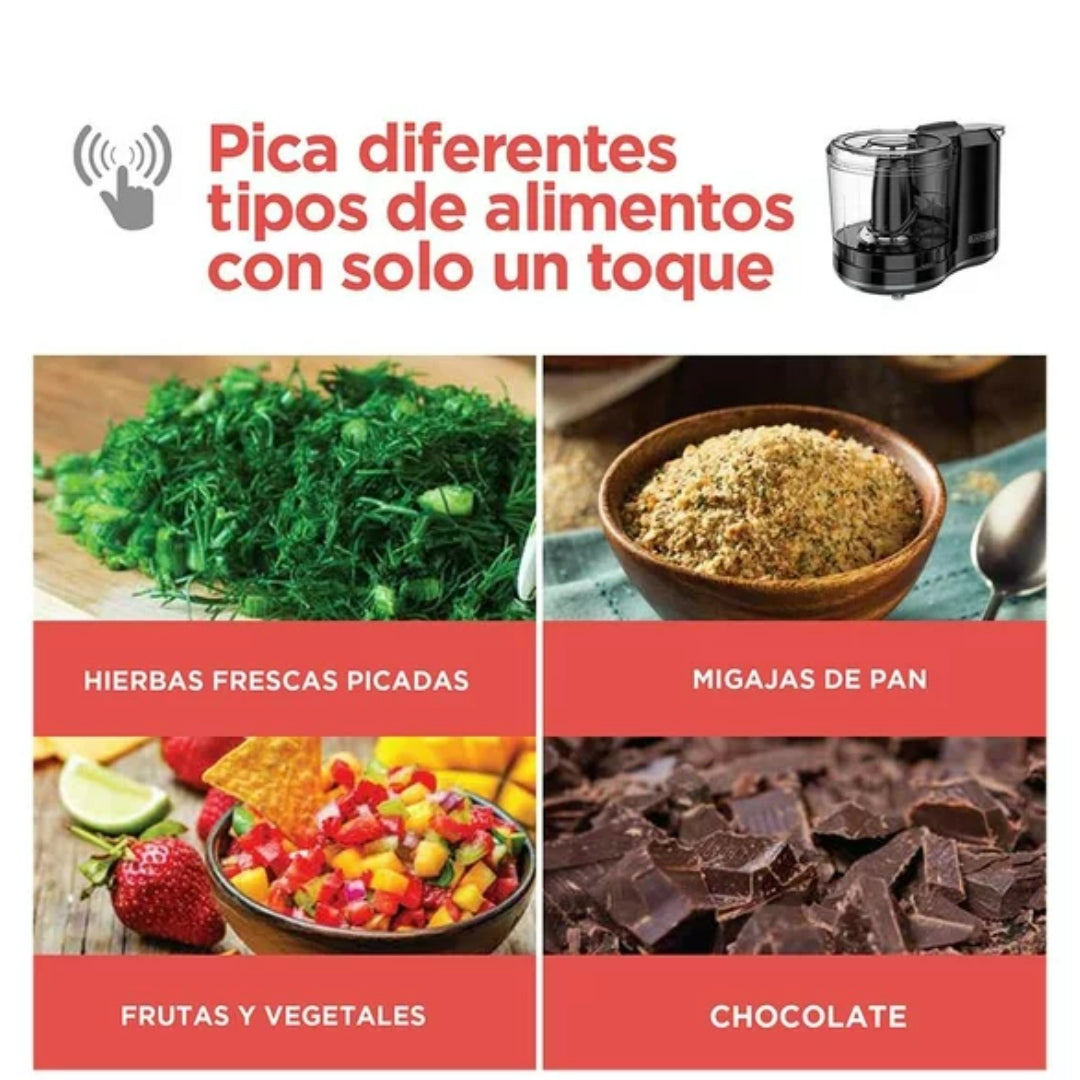Mini Procesadora de Alimentos Eléctrico 1.5 Tazas Lotus LT-992 LOTUS