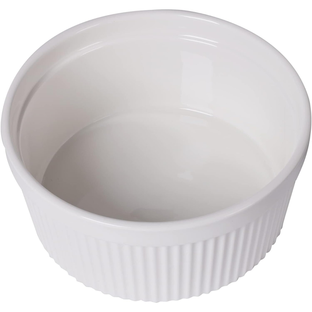 Ramekins de Porcelana de 10cm Blanco DX0612 Selecto