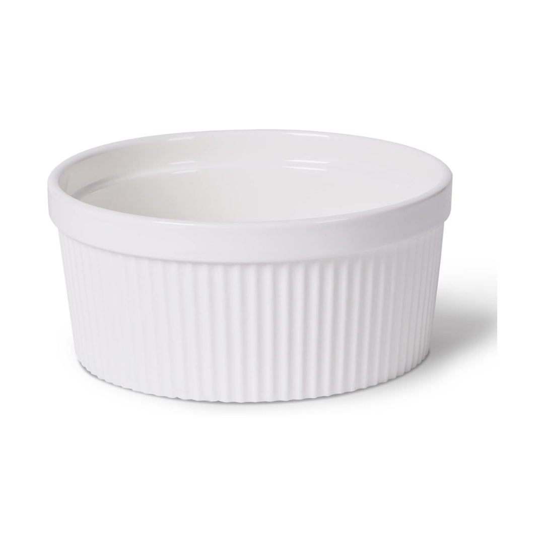 Ramekins de Porcelana de 10cm Blanco DX0612 Selecto