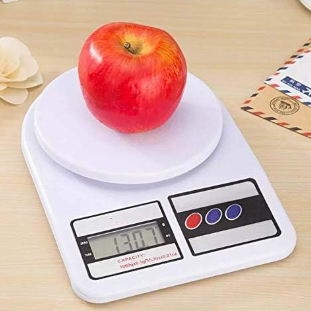 Balanza Digital de Onzas y Gramos 10kg SR-706 Báscula. Pesa. Selecto