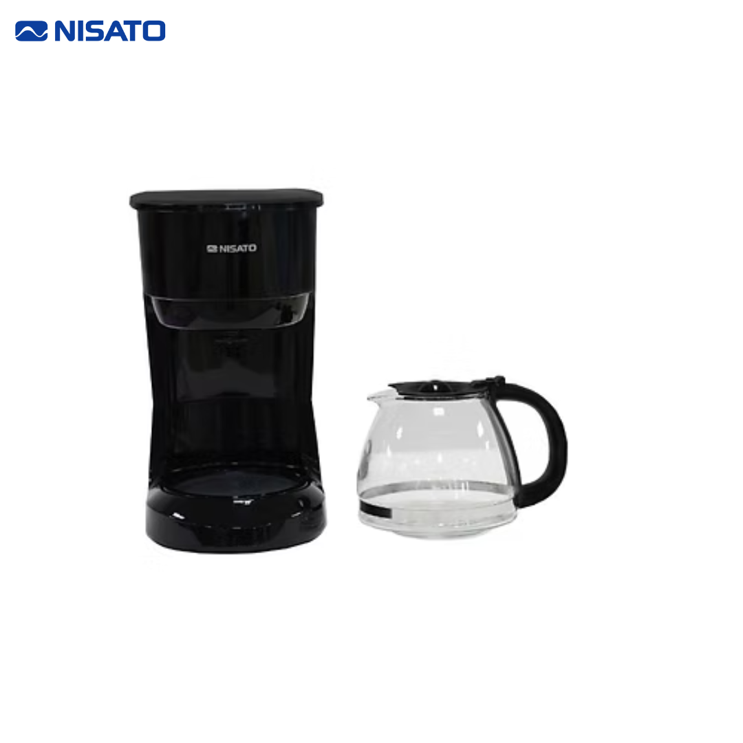 Cafetera Eléctrica 6 Tazas Negro Nisato NCM-86DL