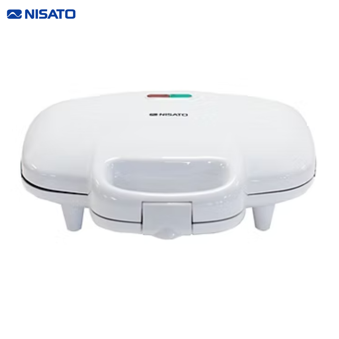Sandwichera Eléctrica Blanco 700W Nisato NGS-2700DL