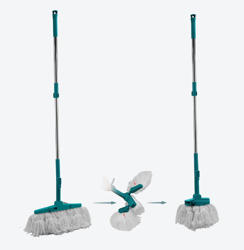 Trapeador Spin and Mop Transformer 360 Giratorio Tina de 9L AN33 Carbone CARBONE