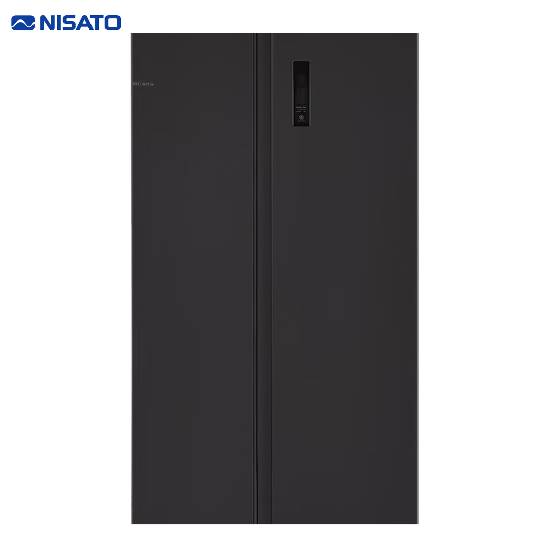 Refrigeradora Side By Side No Frost Inverter 19.7P3/559L Acero Inoxidable Nisato NRF-687INVSSLM NISATO