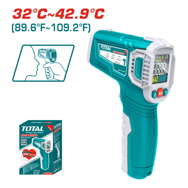 Termometro Digital. Rango De Temperatura: 10°C~40°C . Pantalla A Color. Margen Error ±0.3℃ THIT010381