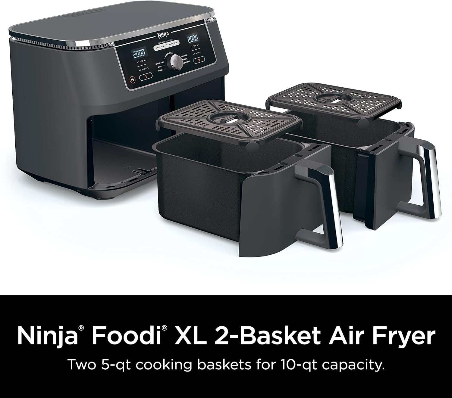 Freidora de Aire 6en1 DualZone XL 10QT Ninja DZ401 NINJA