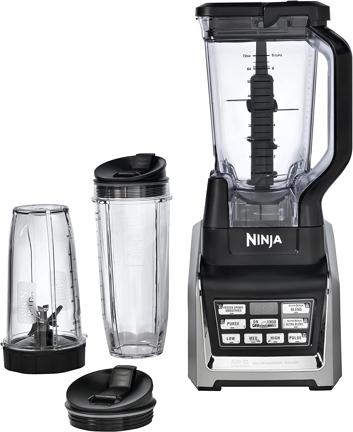 Licuadora con Auto IQ Nutri-Blender Duo NINJA BL641