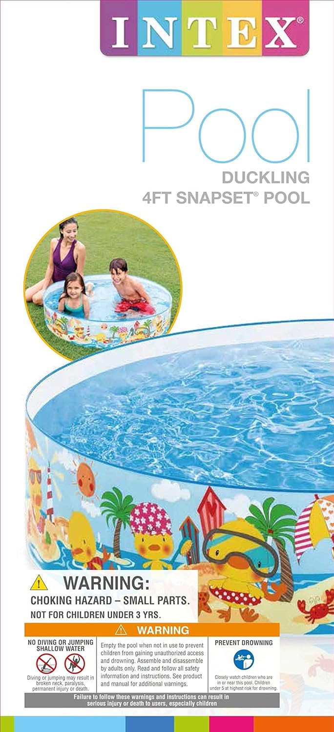 Piscina Rígida de 4pies x 10plg Intex 58477-NP INTEX