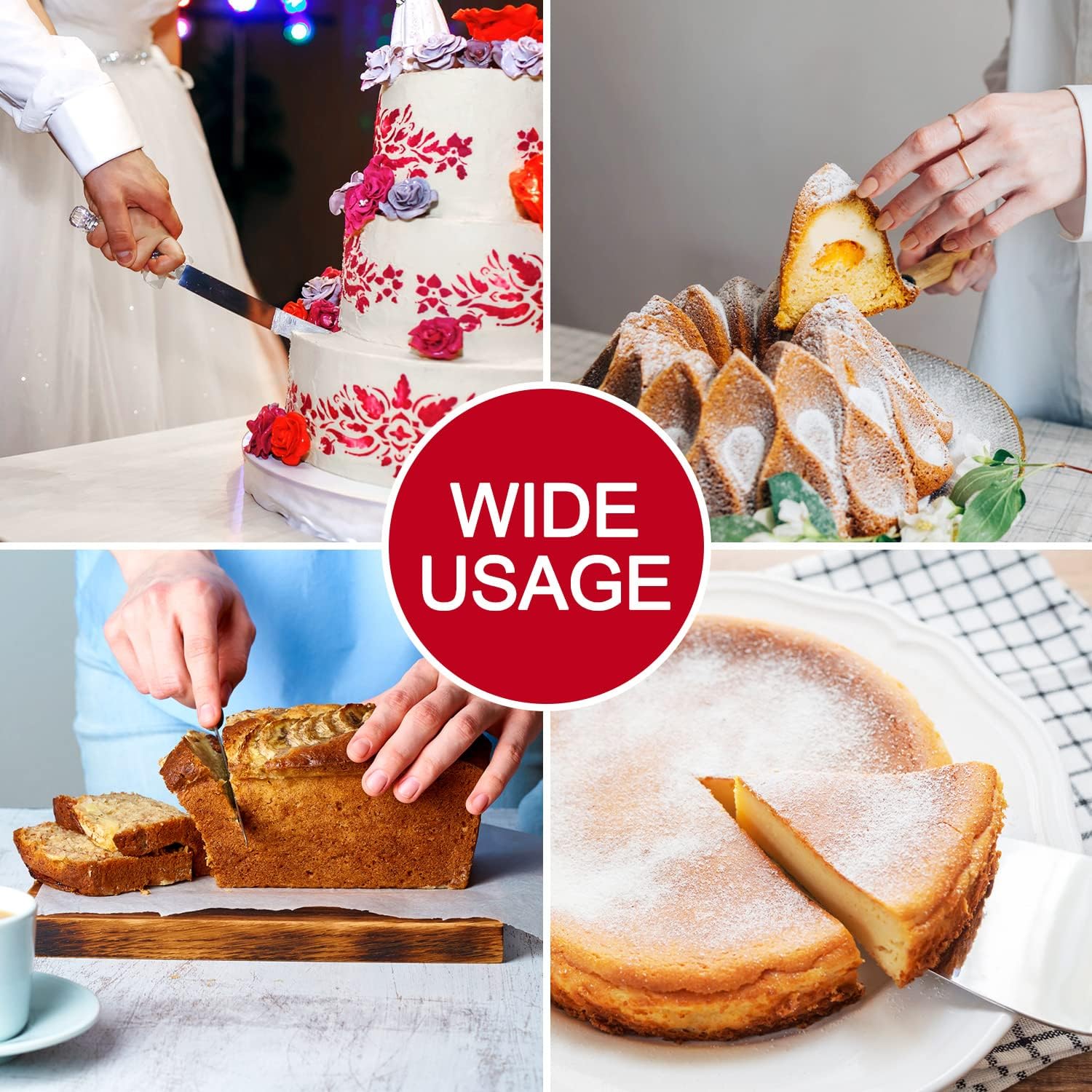 Set 2 Cuchillos para Dulces 33cm 85983