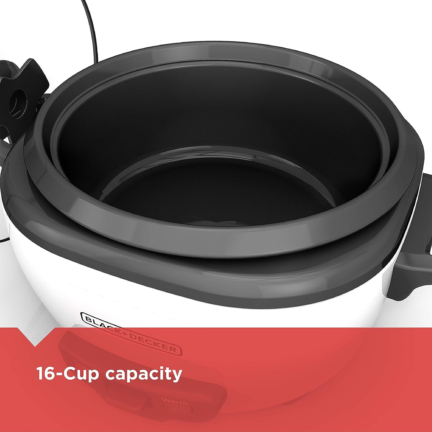 Mini Olla Arrocera Eléctrica para 3 Tazas Black and Decker RC503 BLACK + DECKER