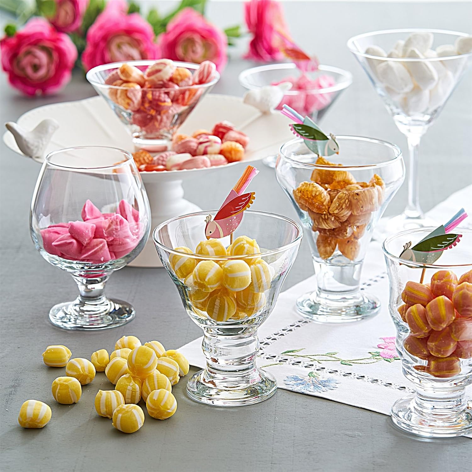 Set 6 Copas para Helado y Postre 305ml Frosty LAV LV-FRO378F LAV