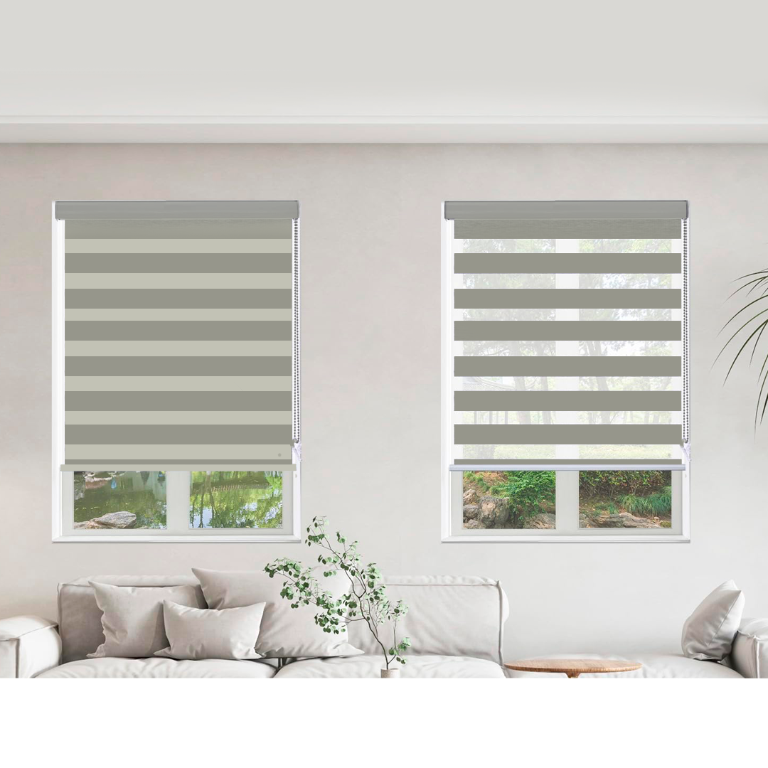 Cortina Enrollable Zebra 28mm Grey Selecto