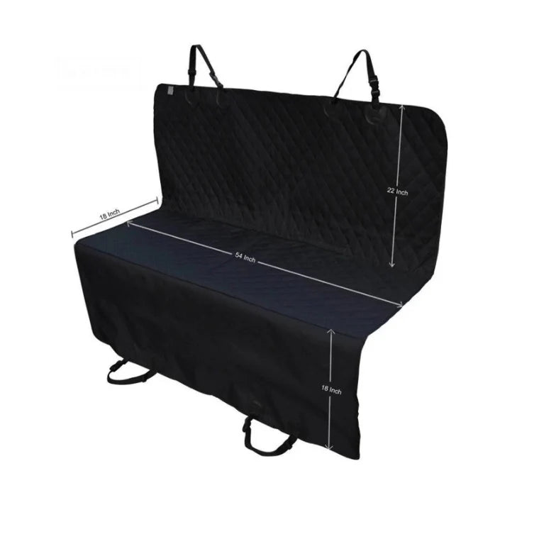 Cobertor De Auto Para Mascotas. Color Negro. Tamaño 137X45.7X56cm MAS167 Selecto
