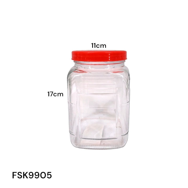 Envase de Vidrio con Tapa 14x20cm FSK9905 Selecto