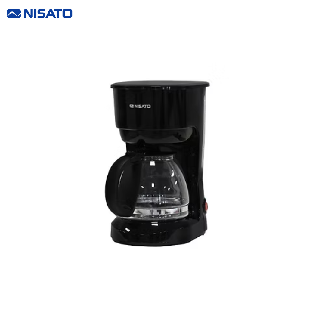 Cafetera Eléctrica 6 Tazas Negro Nisato NCM-86DL