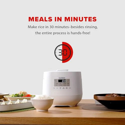 Olla Arrocera Cuckoo CR-0641F Micom 6 Tazas | Rice Cooker Coreana Multifuncional