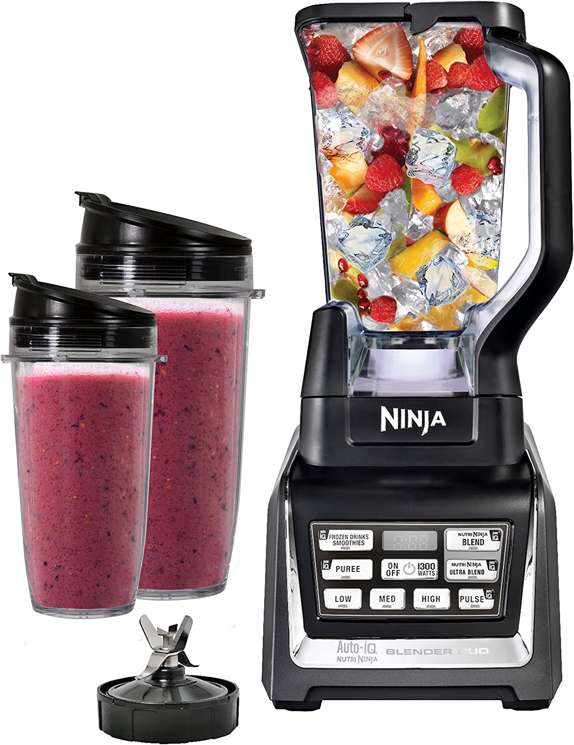 Licuadora con Auto IQ Nutri-Blender Duo NINJA BL641