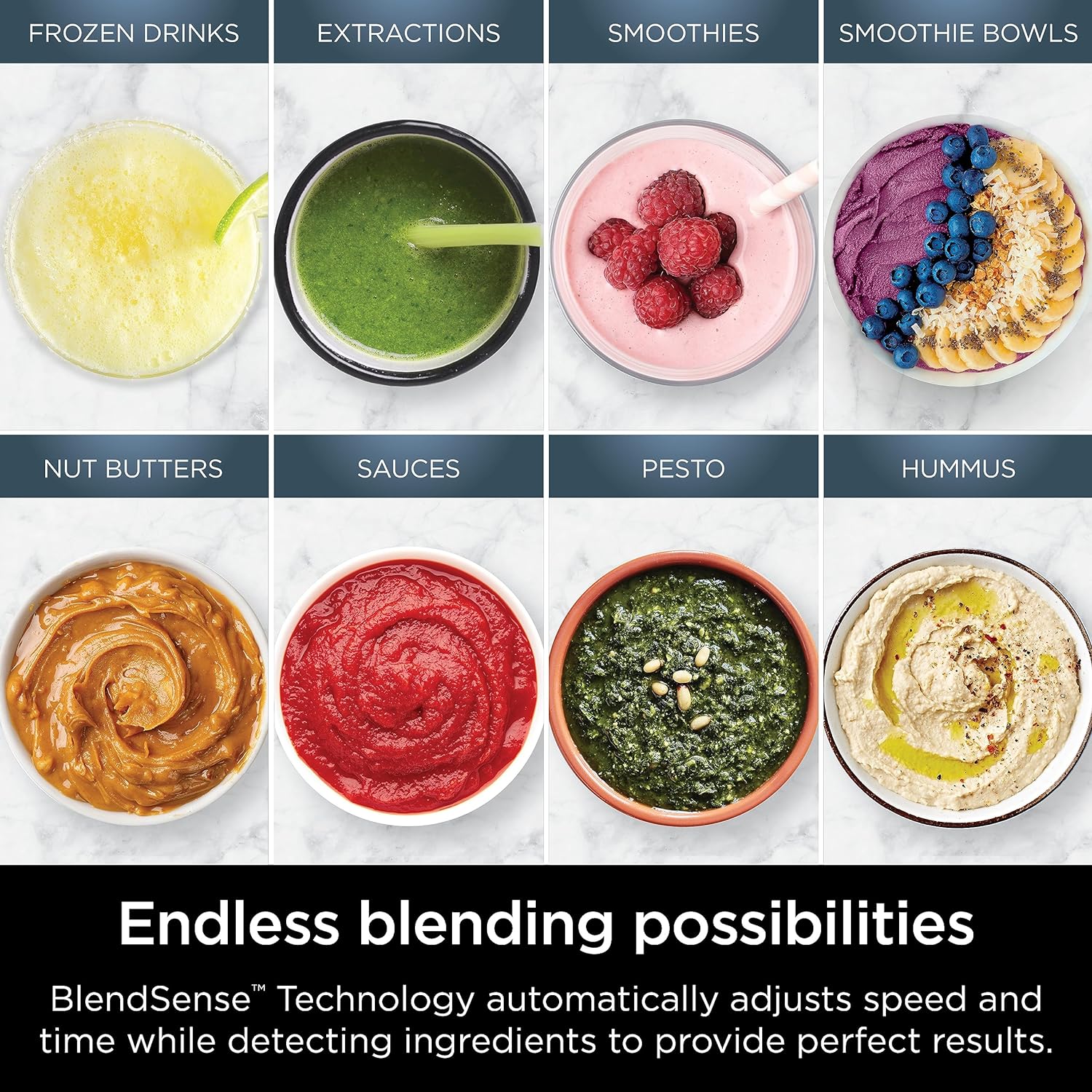 Licuadora Detect Duo Power Blender BlendSense 72oz 1800W TB301 Ninja NINJA