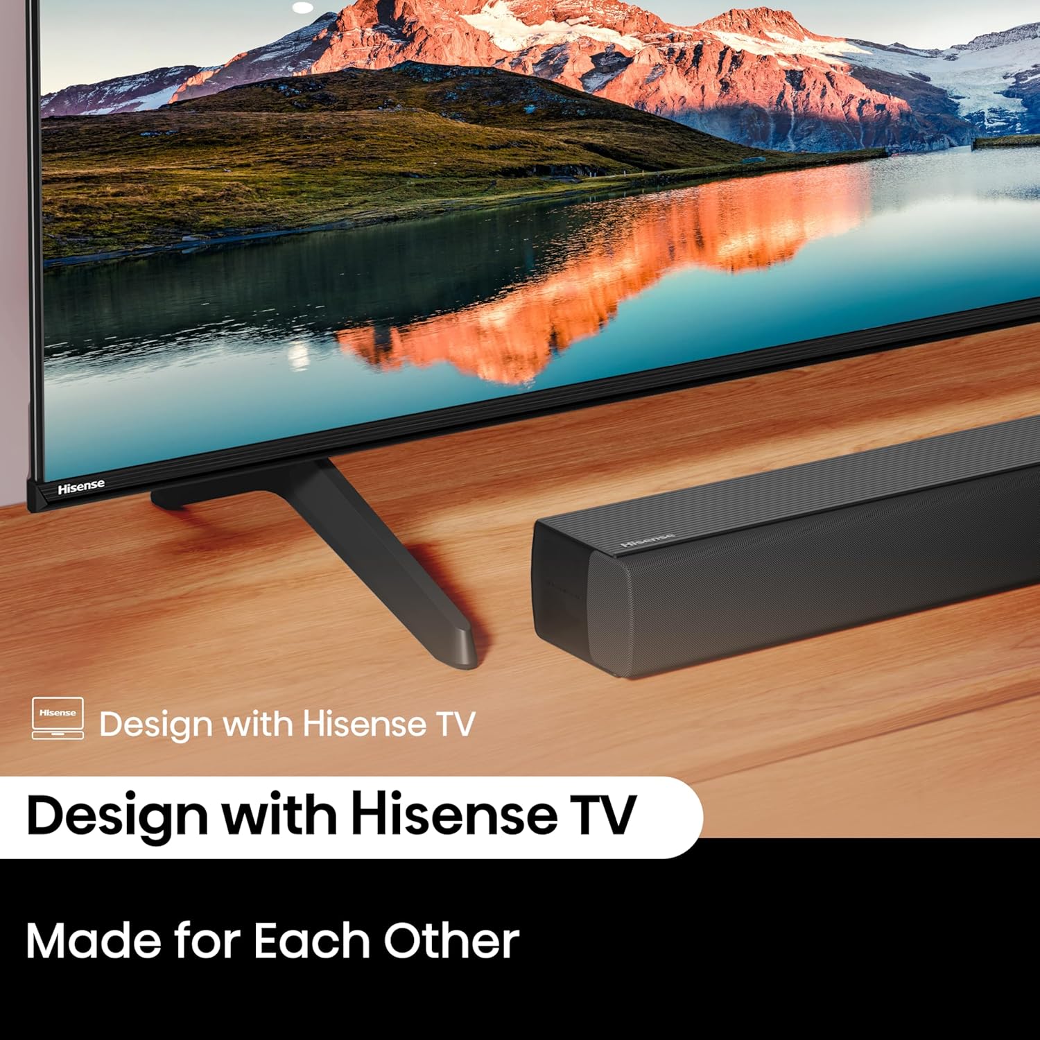 Barra de Sonido 3.1 Canales con Subwoofer Inalámbrico 480W DTS Virtual: X Dolby Digital Plus Bluetooth Hisense HS3100 HISENSE