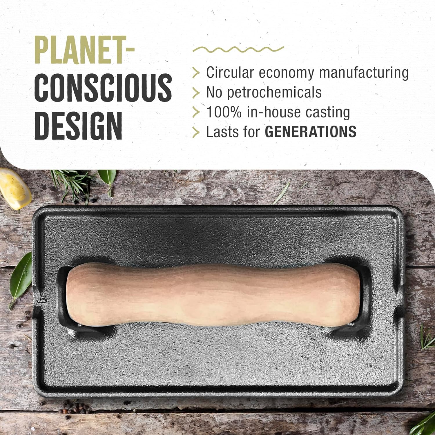 Prensa de Hamburguesa de Hierro Fundido Victoria 620