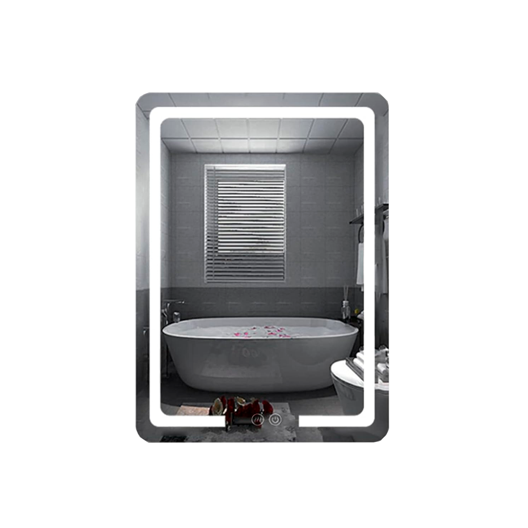 Espejo LED Rectangular 60x80cm 3 Luces Antivaho 92-XM-100 Selecto