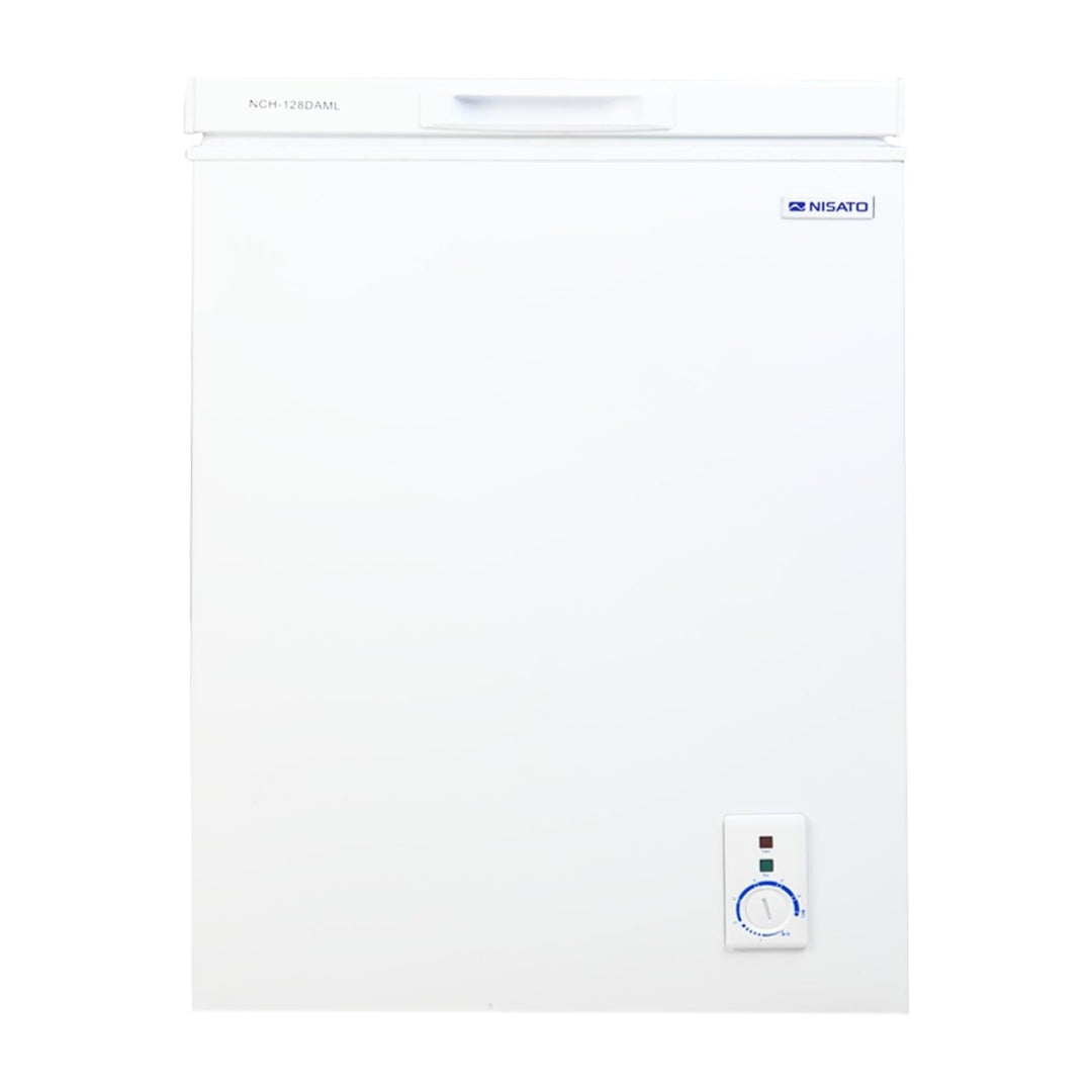 Congelador Horizontal de 100 Litros 3.5 Cu. Ft Nisato NCH-128DAML Freezer. NISATO