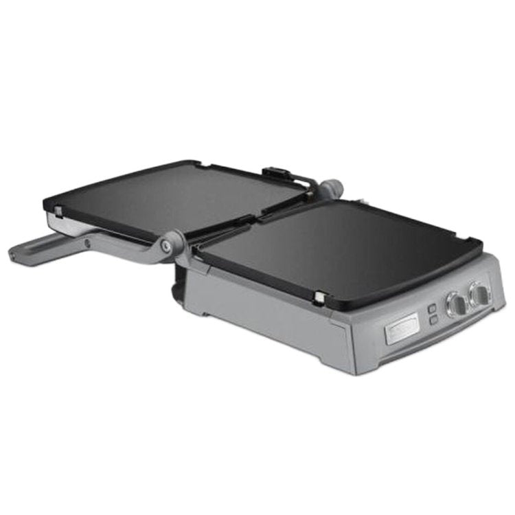 Plancha Panini Eléctrica Deluxe de Acero Inoxidable 1800W Cuisinart GR-150NAS CUISINART