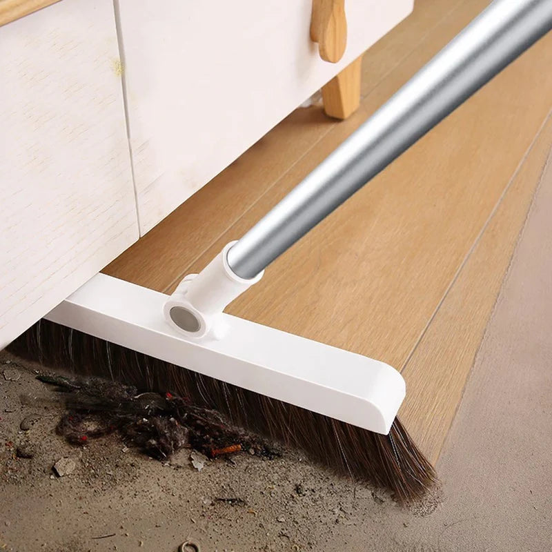 Juego Escoba Con Rotación Y Recogedor Plegable Con Dientes. AN24