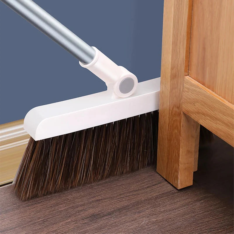 Juego Escoba Con Rotación Y Recogedor Plegable Con Dientes. AN24