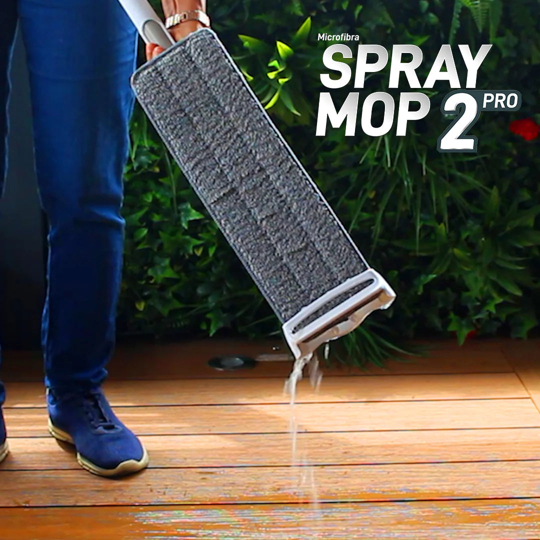 Spray Mop 2 Pro. Trapeador Plano Con Spray Y Gatillo En El Mango. AN29 CARBONE