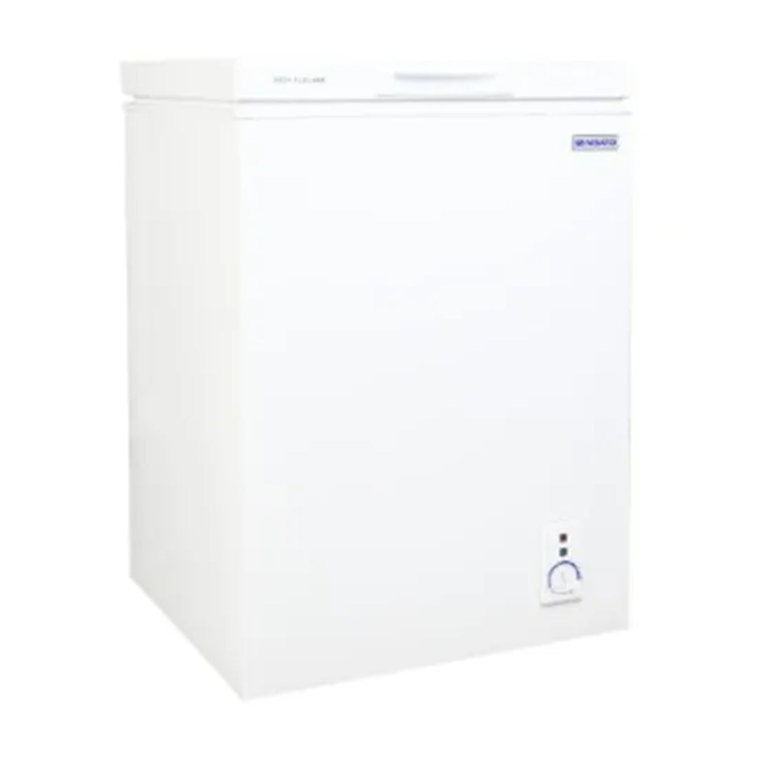 Congelador Horizontal de 100 Litros 3.5 Cu. Ft Nisato NCH-128DAML Freezer. NISATO