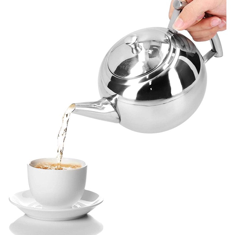 Tetera de Acero Inoxidable 2.0L 18cm Silver