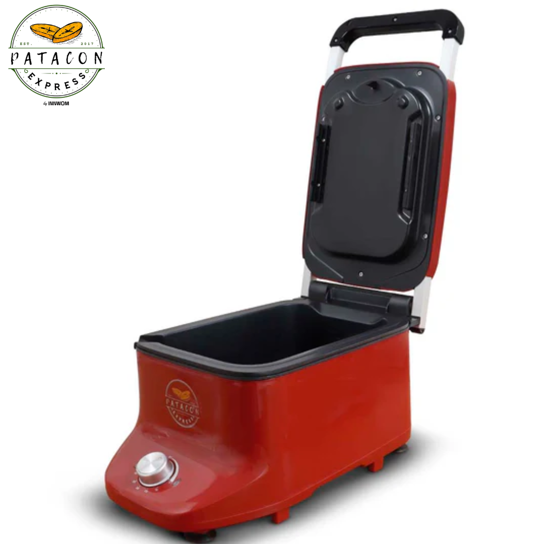 Pataconera Multifuncional Eléctrica 6 en 1 Capacidad 1 Litro Patacon Express PE1026 Freidora.