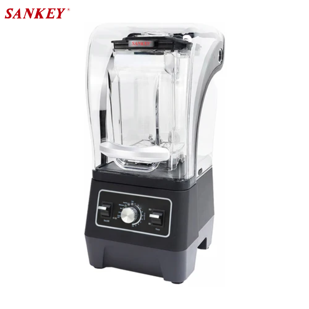 Licuadora con Cubierta de Sonido Jarra Policarbonato 1.6L 1800W 10 Velocidades Sankey BL-9001CV SANKEY