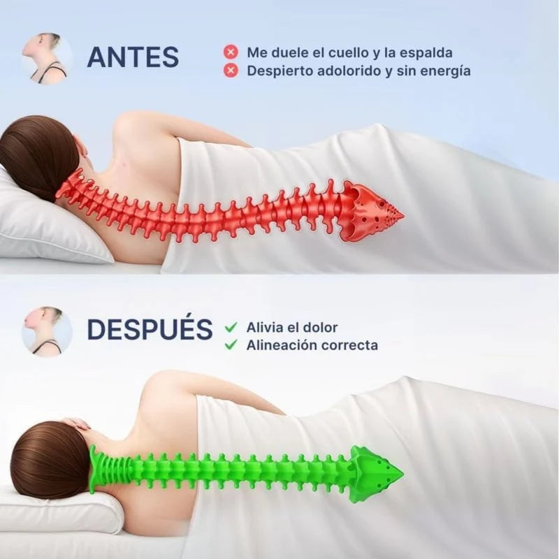 Almohada Cervical Ortopédica Memory Foam Mariposa. Cojín Ergonómico Para Dormir Antirronquido Con Funda Transpirable (62X37x12cm) UR182