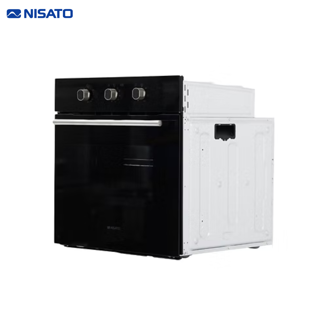 Horno Empotrable a Gas de 24" Vidrio Templado Negro Nisato NPH-24GBDM NISATO