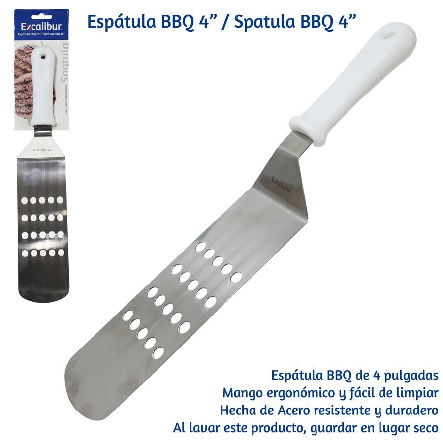 Espátula para Barbacoa 10" de Acero Inoxidable Excalibur A151-BSP577W EXCALIBUR