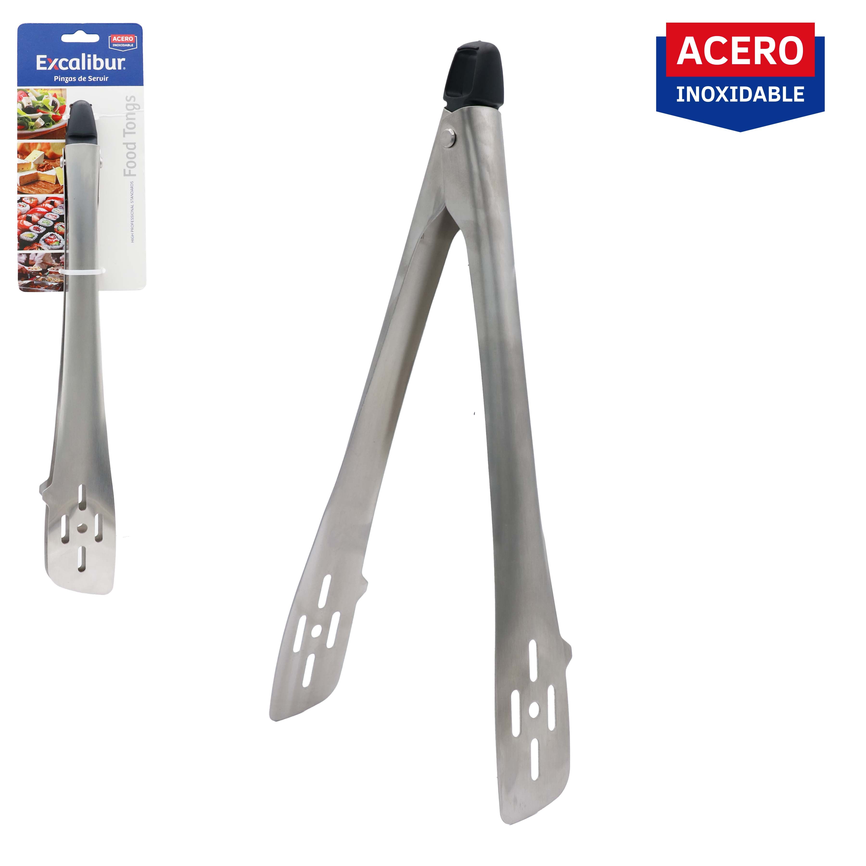 Tenaza de Alimentos en Acero Inoxidable Excalibur A151-KT1031 EXCALIBUR