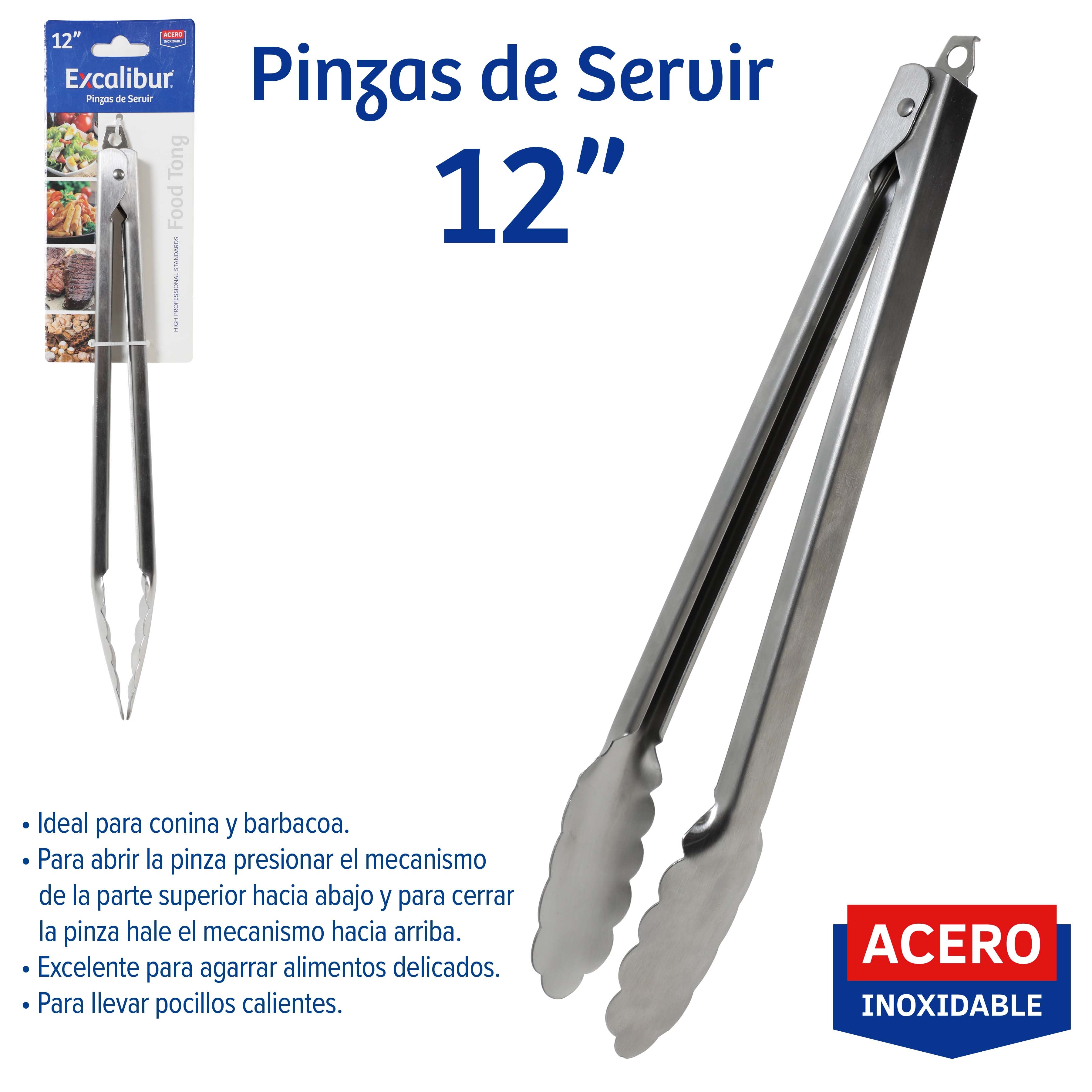 Tenaza de Acero Inoxidable 12" Excalibur A151-KT1935 Pinza.