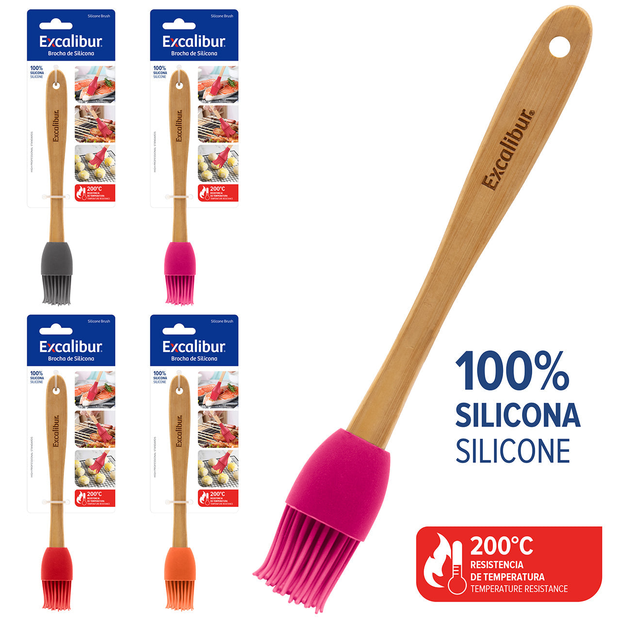 Brocha de Silicon Excalibur A151-KT2105 EXCALIBUR