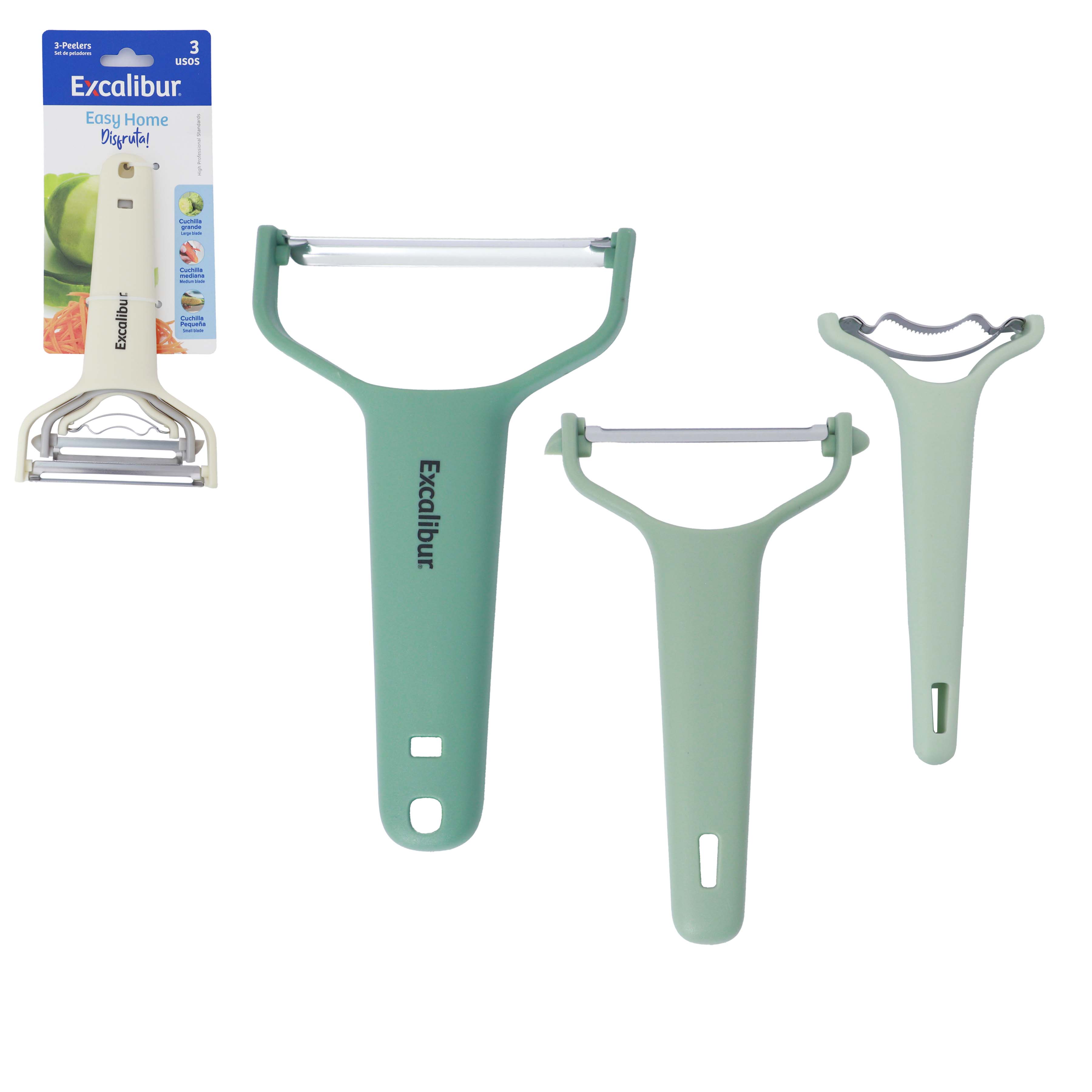 Pelador Plástico Multiusos Excalibur A151-KT2408