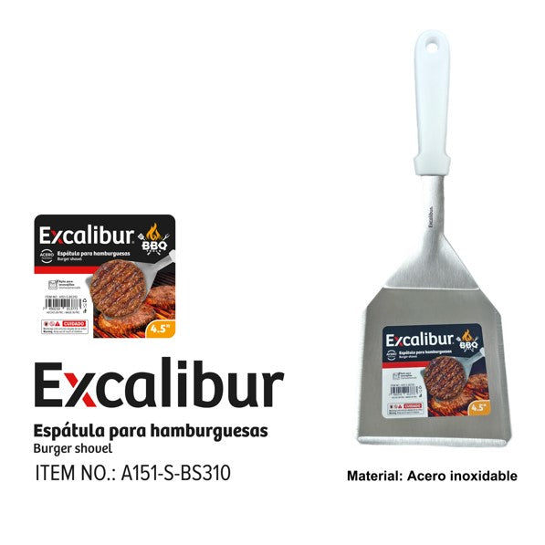 Espátula para Hamburguesas 4.5" Excalibur A151-S-BS310 EXCALIBUR