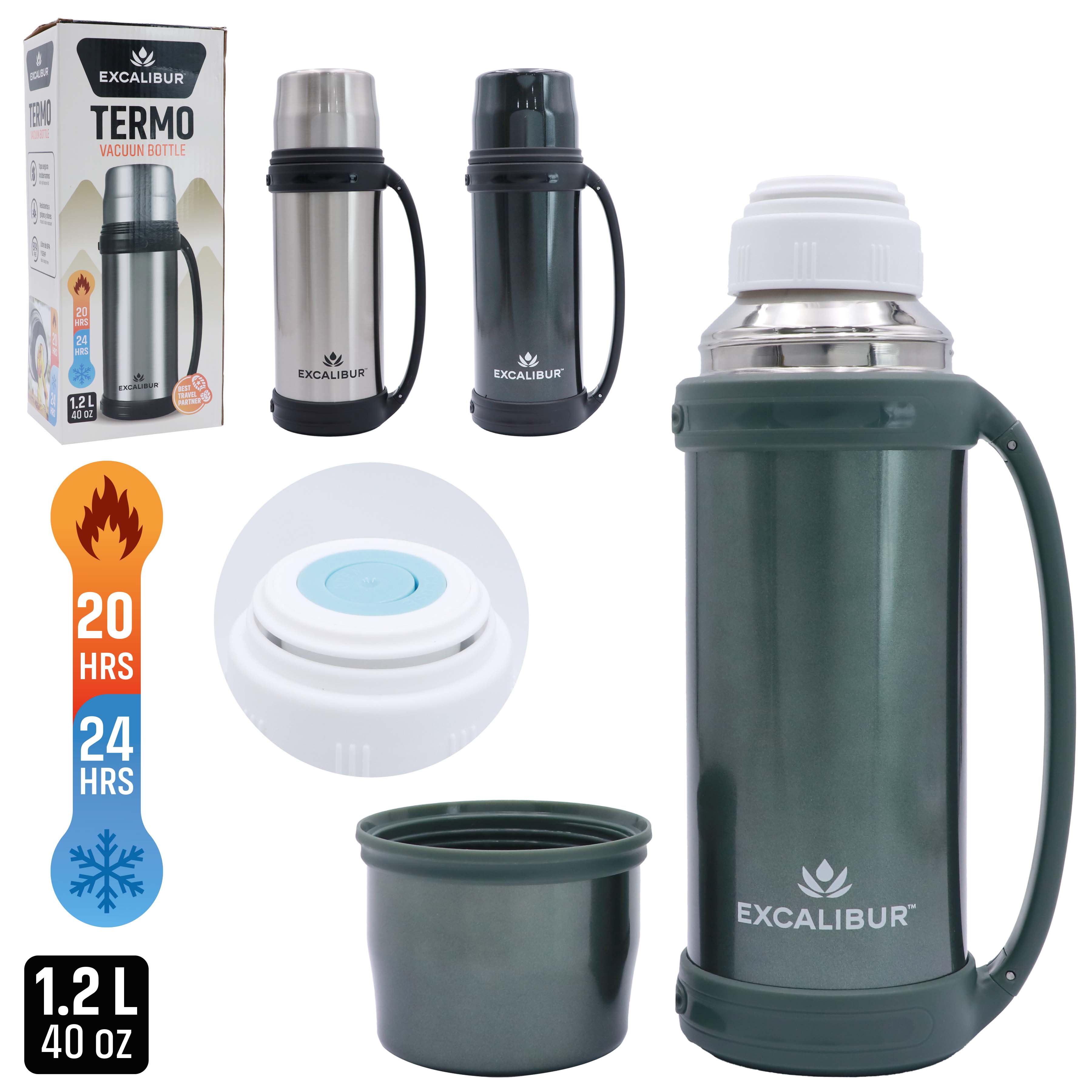 Termo de Agua 1200ml Excalibur A164-BD2468