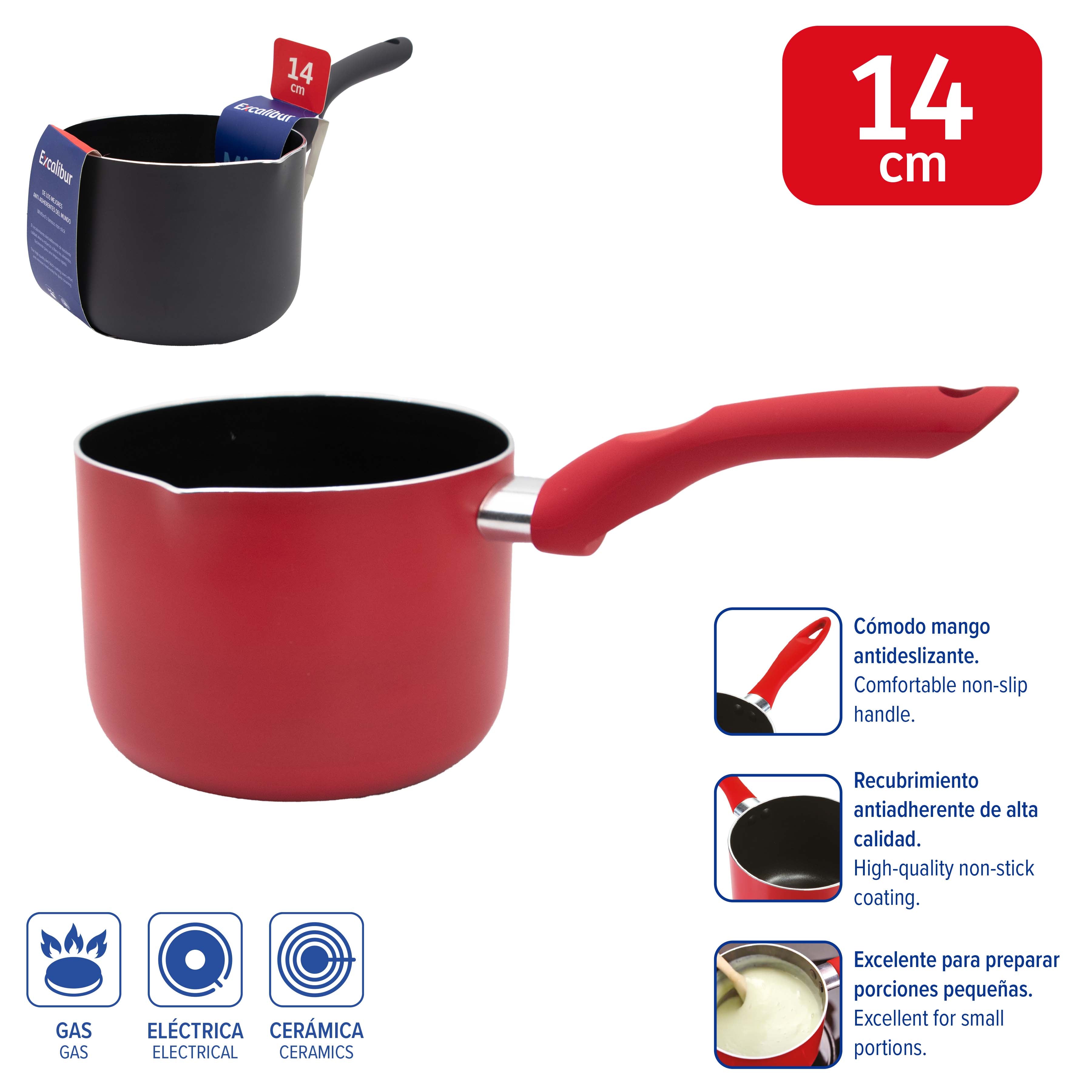 Olla con Mango de 14cm Excalibur A164-MP2201 EXCALIBUR