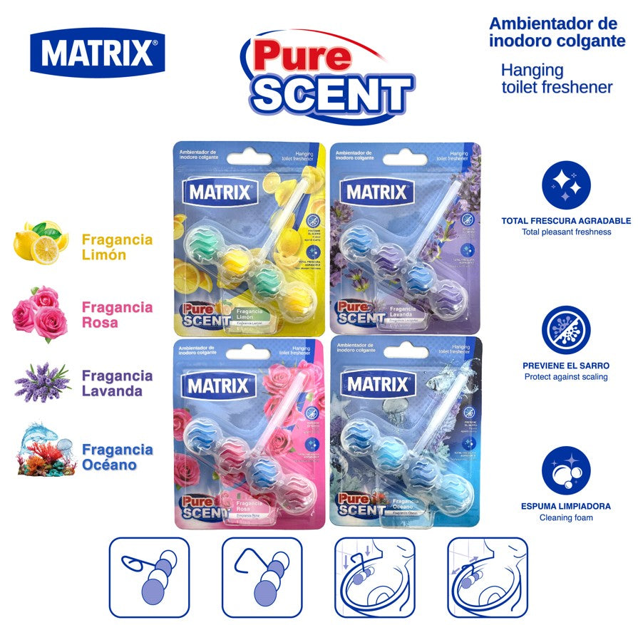 Pastillas Ambientador para Inodoro Matrix A414-M2401