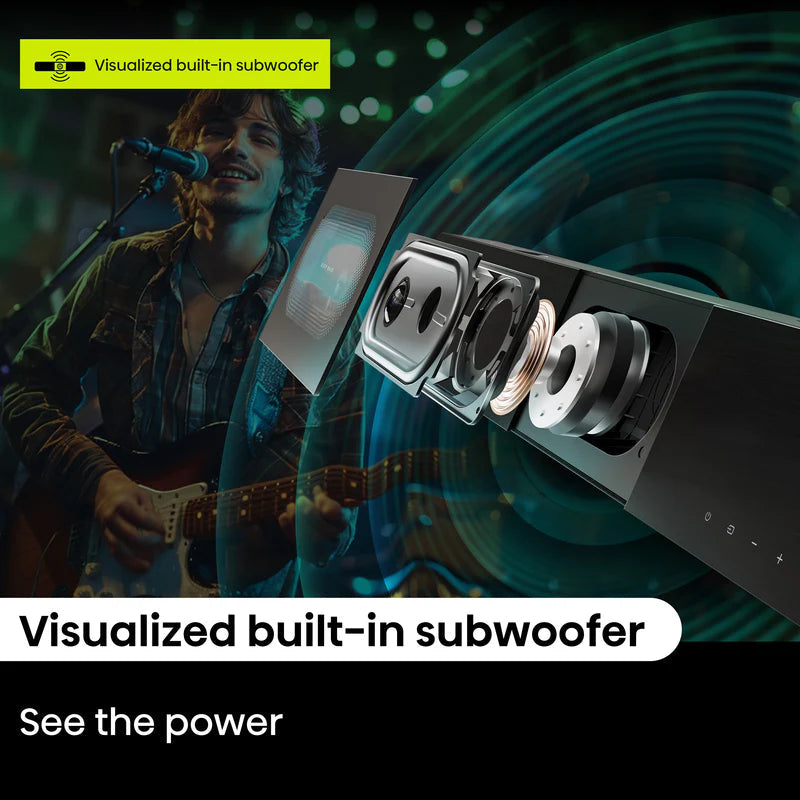 Barra de Sonido Todo en Uno 2.1 Canales con Subwoofer 240W Dolby Digital Bluetooth Hisense A620 HISENSE