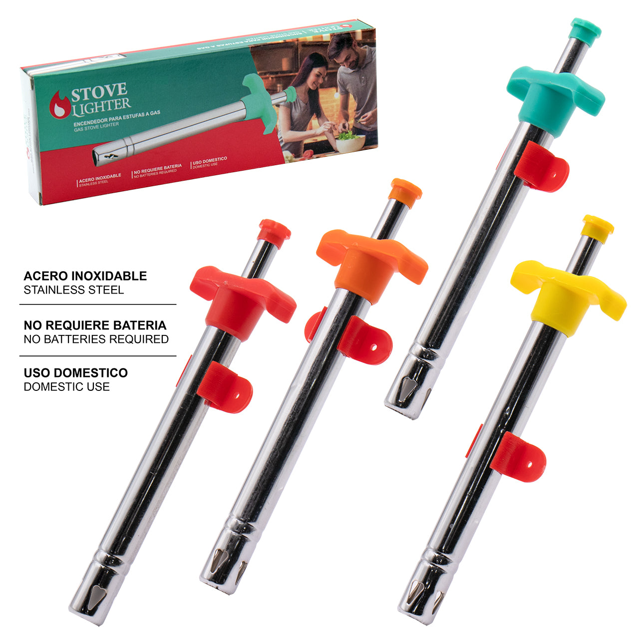 Encendedor de Estufa Sin Gas ni Batería SI-288