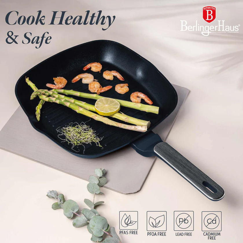 Sartén con Parrilla 28cm Azul Berlinger Haus BH-8373